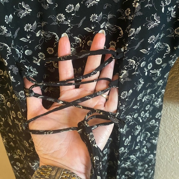 VINTAGE 80’s Jody California Floral Dress/ Size 0/ EXCELLENT Condition! - Picture 6 of 9